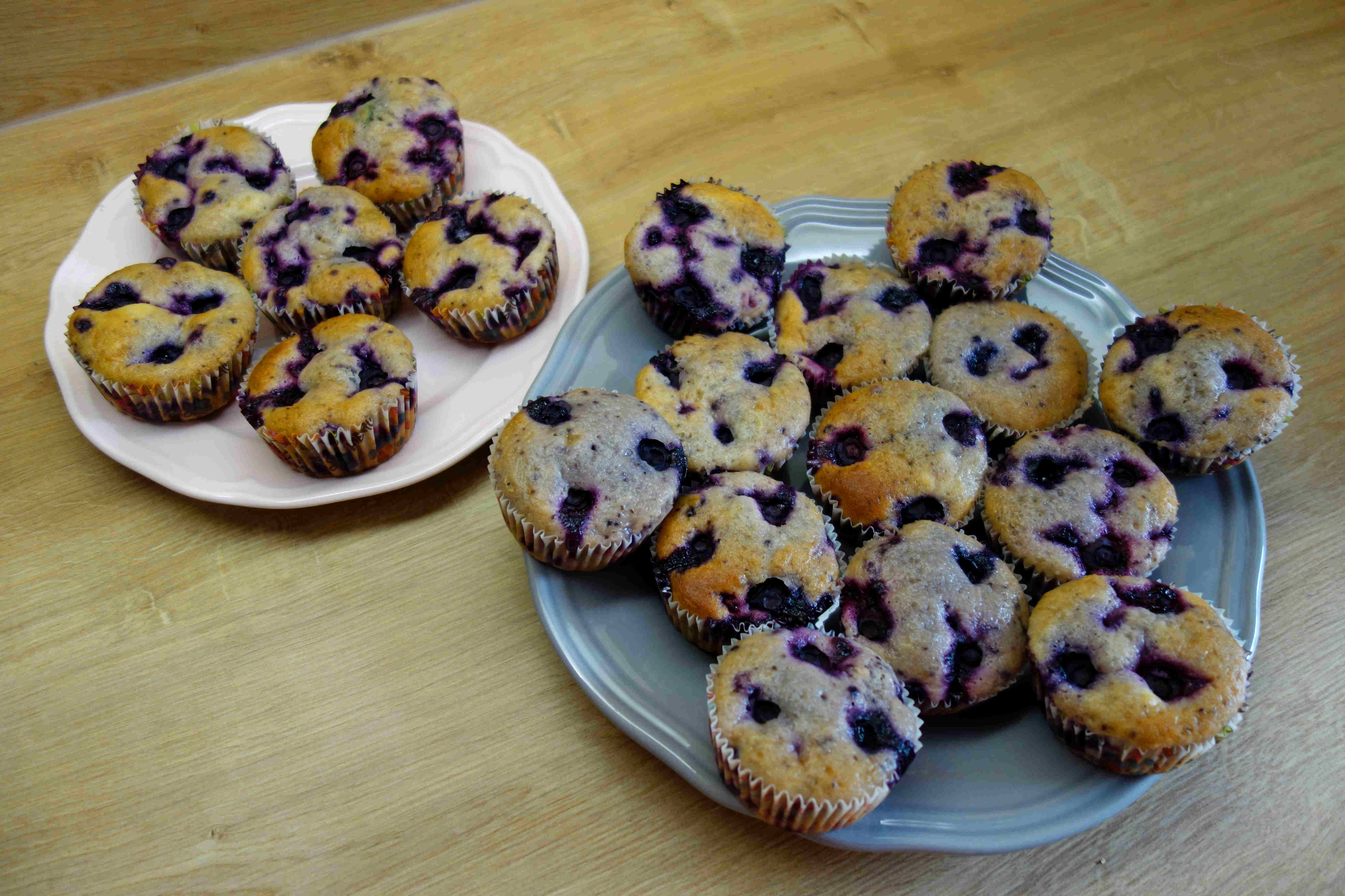 Blueberry Muffins- saftige Muffins mit Heidelbeeren und Joghurt