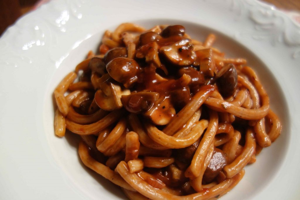 Mushroom Bourguignon