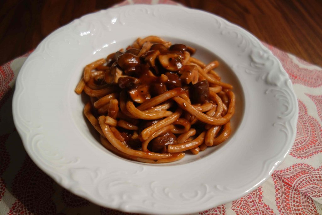 Mushroom Bourguignon