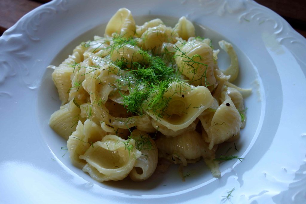 creamy fennel pasta