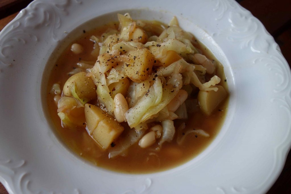 Vegan French Cabbage Stew