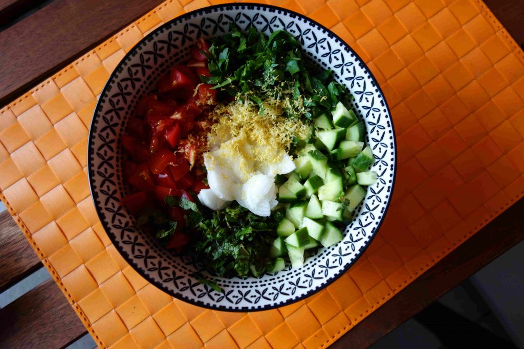 sommerliches Tabbouleh