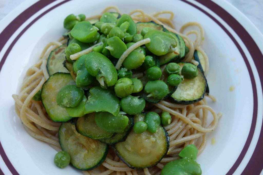 Green Veggie Pasta