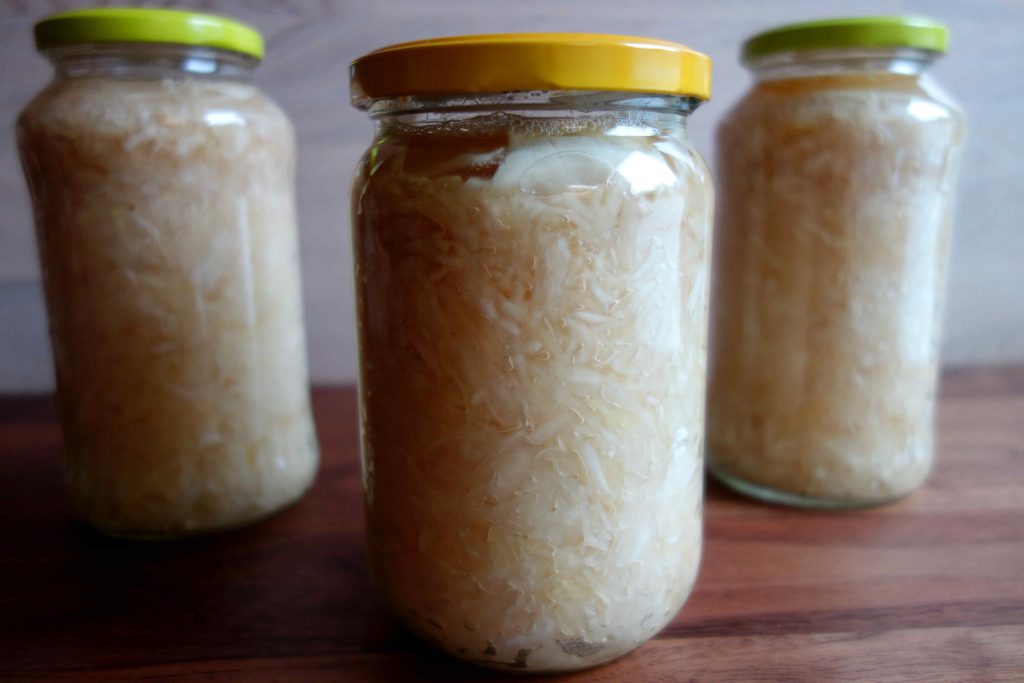 Homemade Sauerkraut