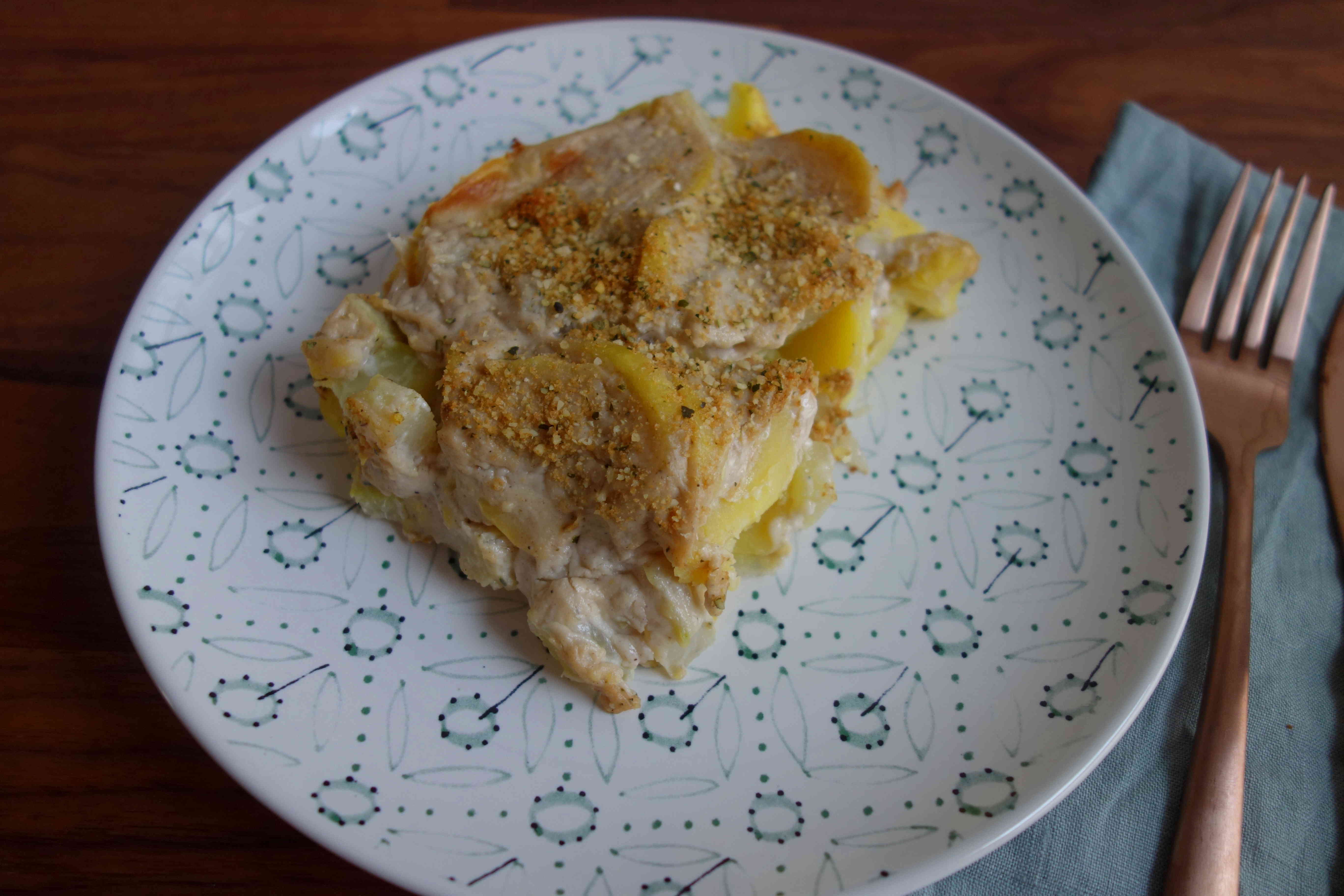 Kartoffel-Kohlrabi-Auflauf – einfach, lecker und vegan kochen